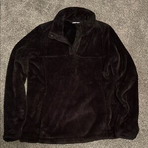Lands’ End Black Fleece Quarter Button Up